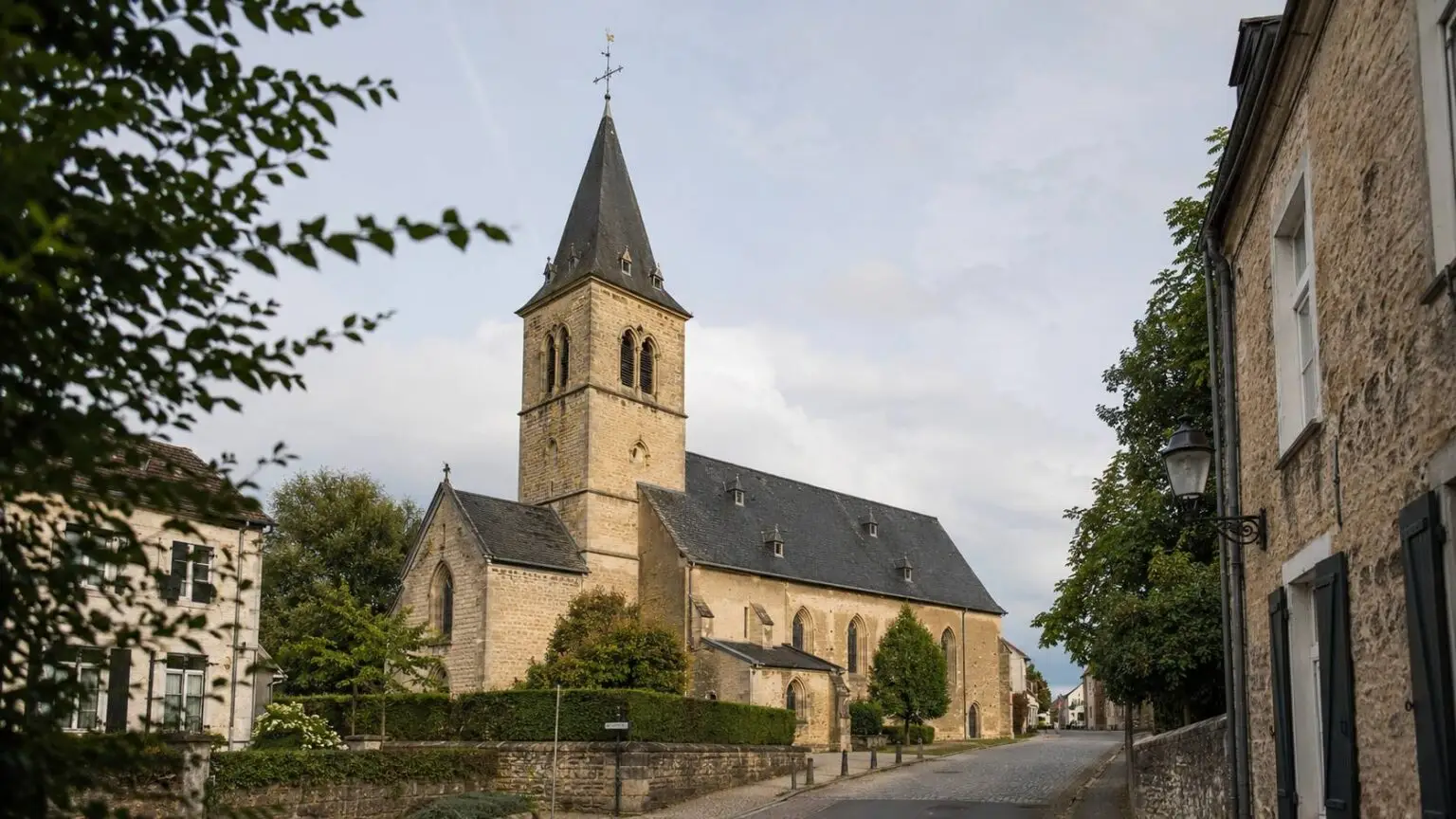 Sint-Remigiuskerk in Klimmen in de historische dorpskern. Sint-Remigiuskerk Klimmen