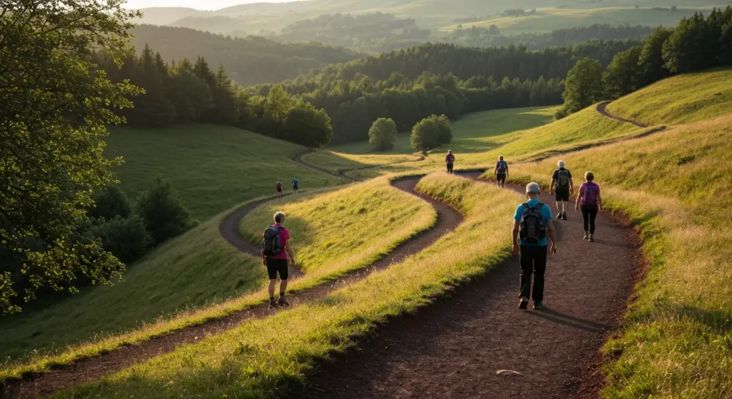 wandelroutes Klimmen
